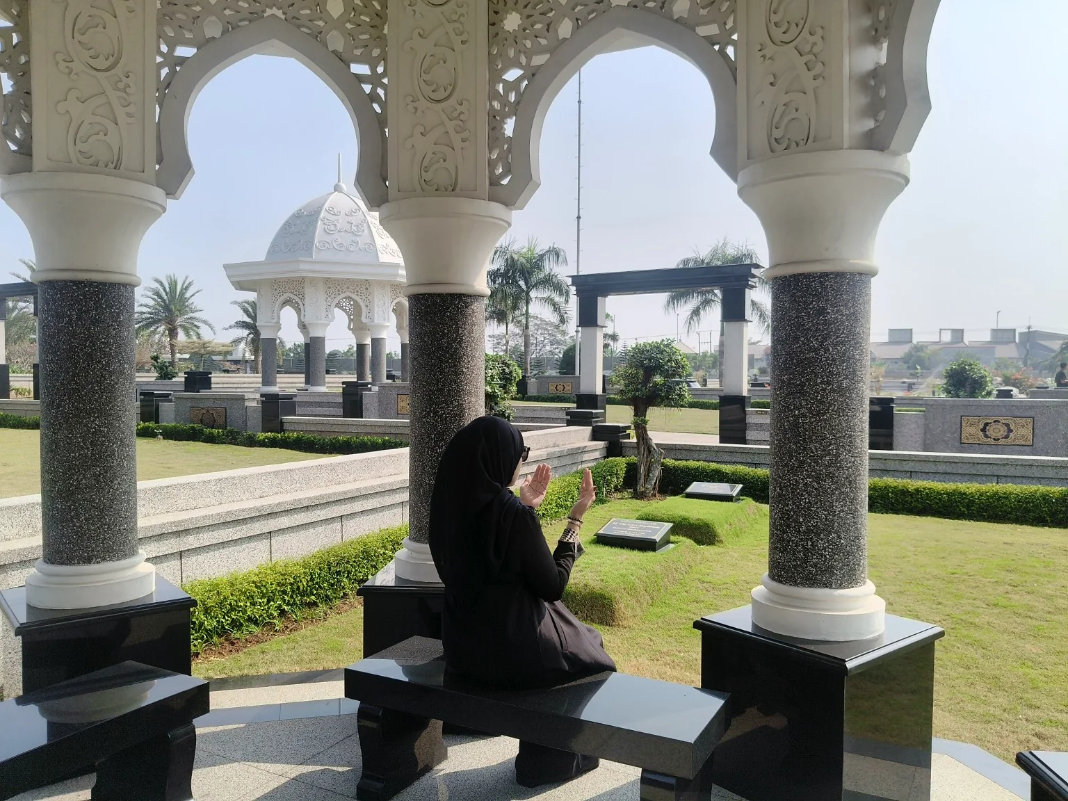 Gazebo Royal Family Al Azhar Memorial Garden